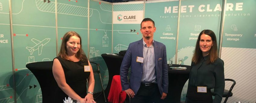 CLARE premiere at Transport Complet GO 2018 exhibition